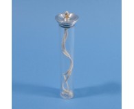 Acryl-Nachfülldose für 40mmØ Nylonkerze ausgedreht für LED oder 40mmØ PVC-Kerze oder Kopf einzeln zum umschrauben vorhandener AC-30/35***